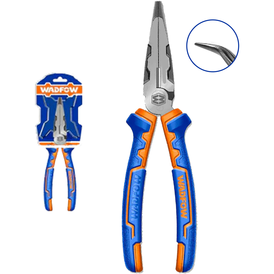 Wadfow WPL4716 High Leverage Bent Nose Pliers 6