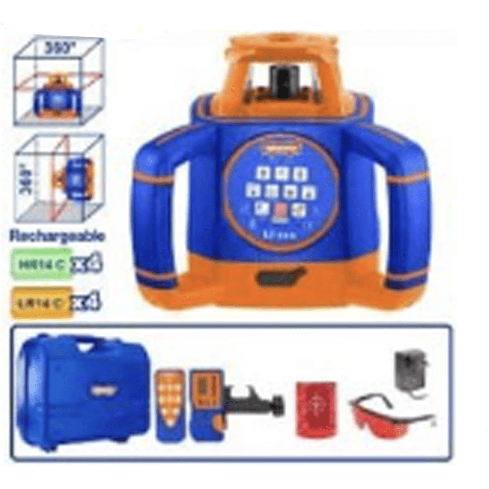 Wadfow WLE6B02 Self-Leveling Rotary Laser Level - KHM Megatools Corp.