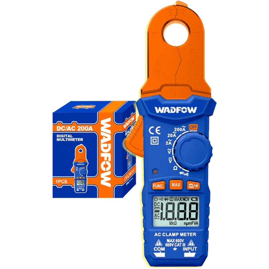 Wadfow WDM65015 DC/AC Clamp Meter 2000-Counts - KHM Megatools Corp.