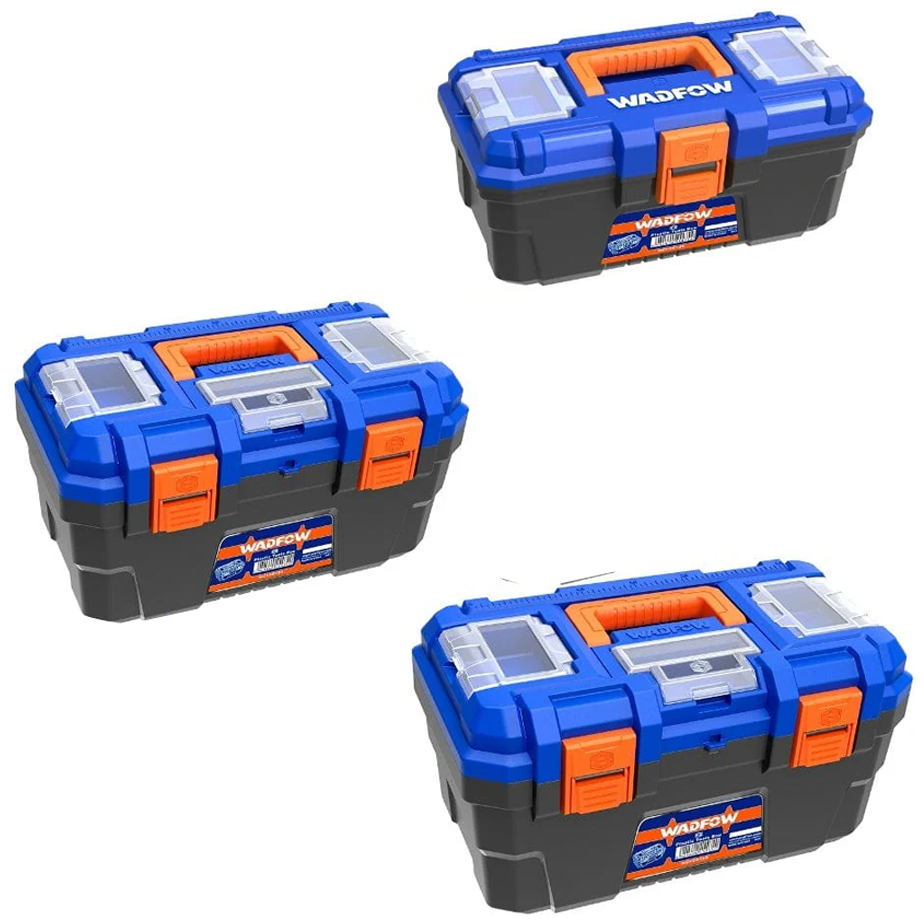 Wadfow WTB2103 Plastic Tools Boxes 3Pcs Set | Wadfow by KHM Megatools Corp.