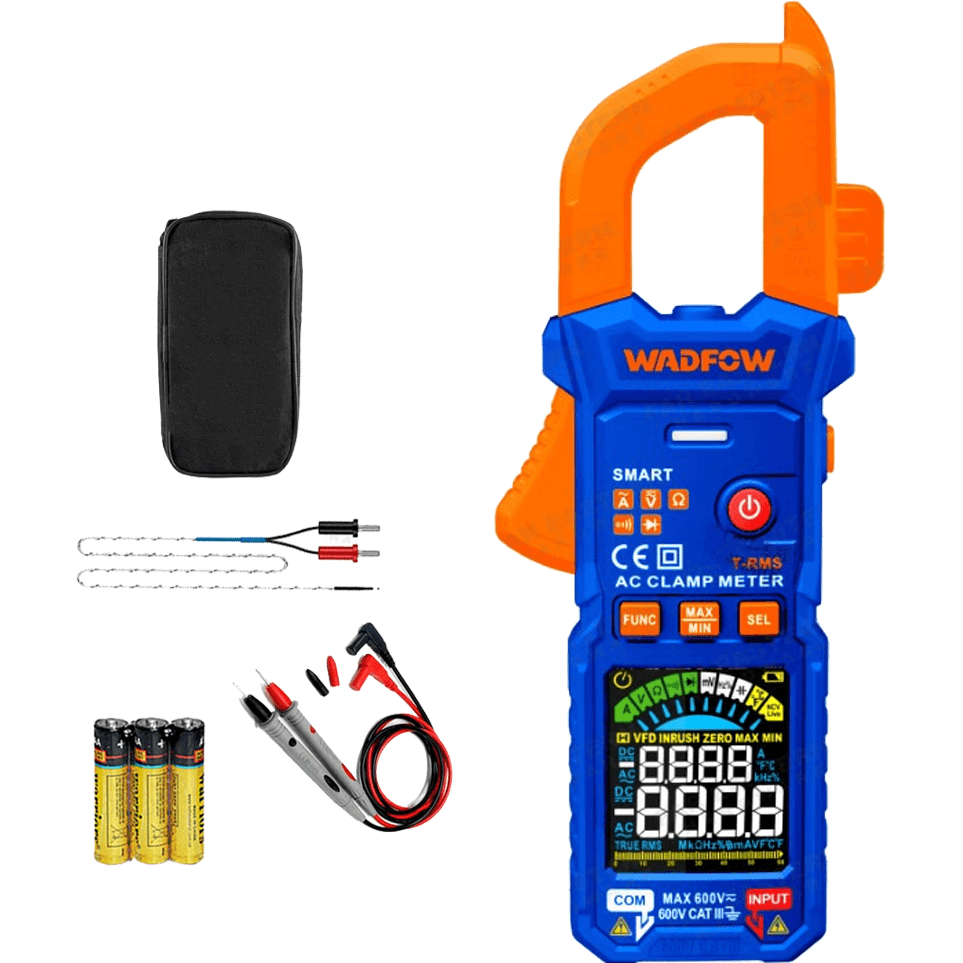 Wadfow WDM6505 AC Clamp Meter - KHM Megatools Corp.