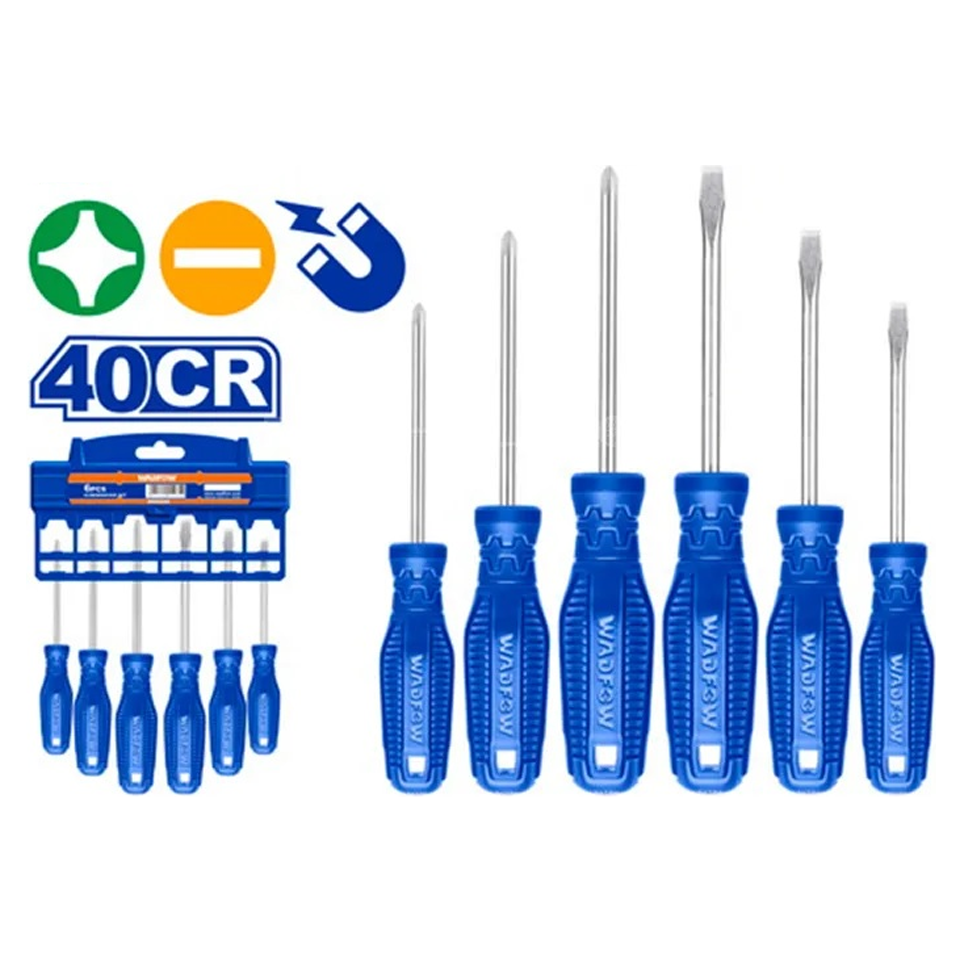 Wadfow WSS2206 Screwdriver Set 6Pcs | Wadfow by KHM Megatools Corp.