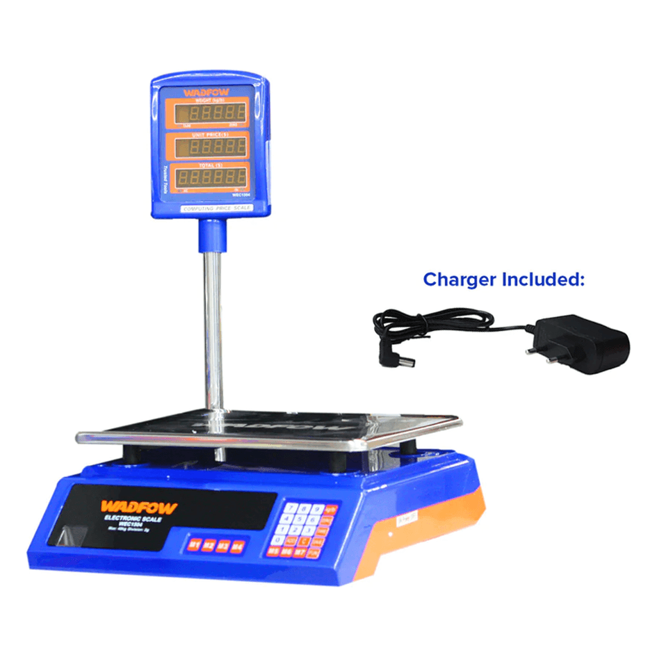 Wadfow WEC1504 Electronic Scale 40KG - KHM Megatools Corp.