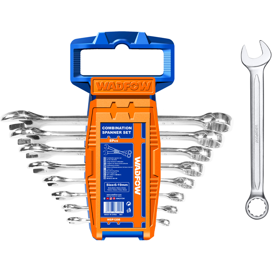 Wadfow WSP1208 Combination Spanner Set | Wadfow by KHM Megatools Corp.