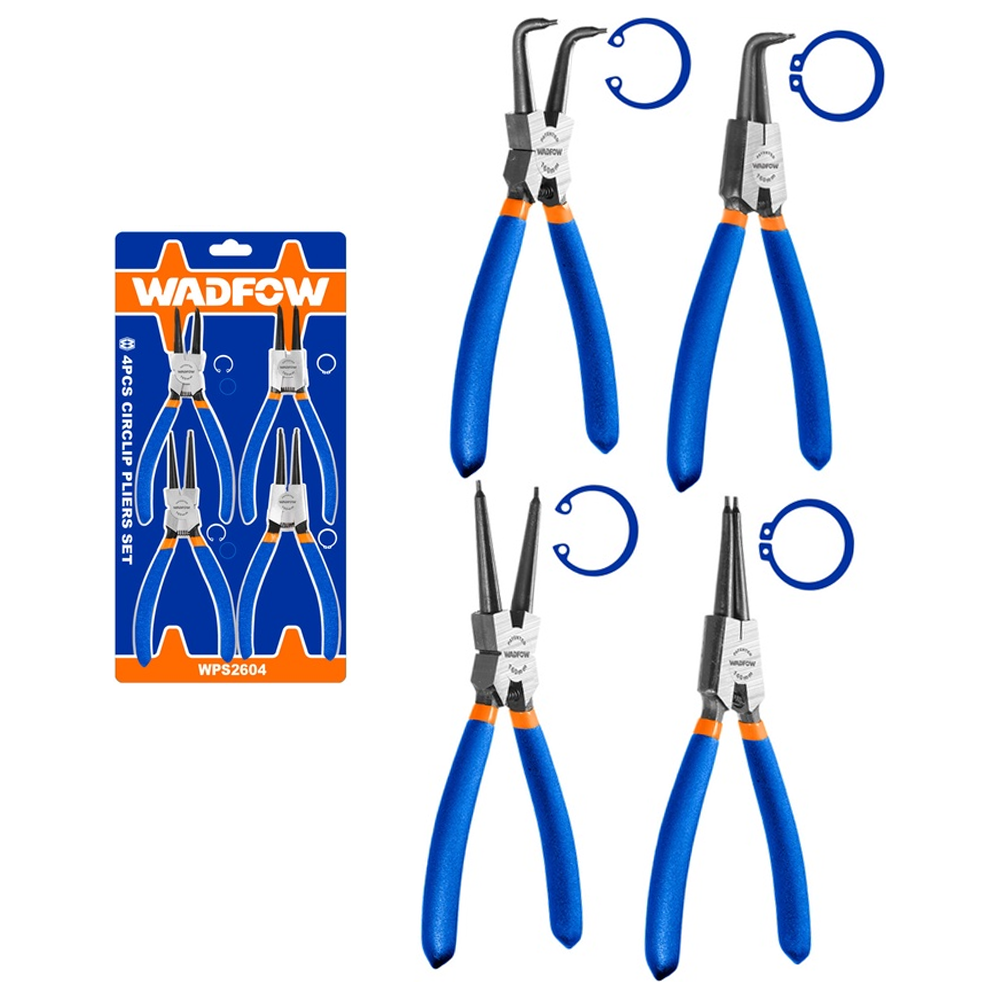 Wadfow WPS2604 Circlip Plier 4Pcs Set | Wadfow by KHM Megatools Corp.