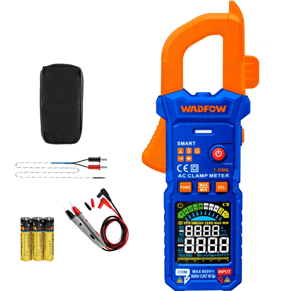 Wadfow WDM6505 AC Clamp Meter - KHM Megatools Corp.