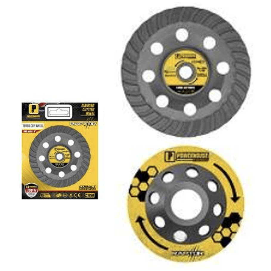 Powerhouse Raptor Series Diamond Cup Wheel - KHM Megatools Corp.