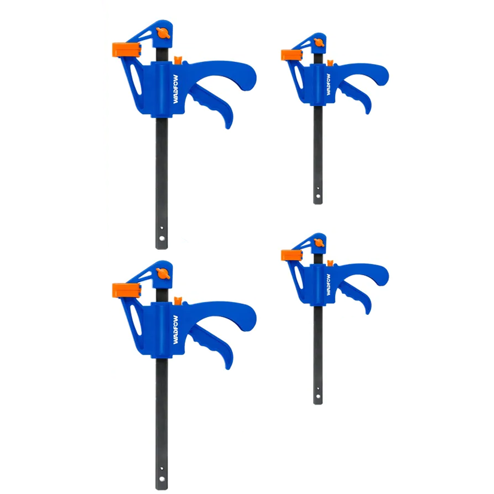 Wadfow WCZ4E21 Quick Bar Clamp 4Pcs Set | Wadfow by KHM Megatools Corp.