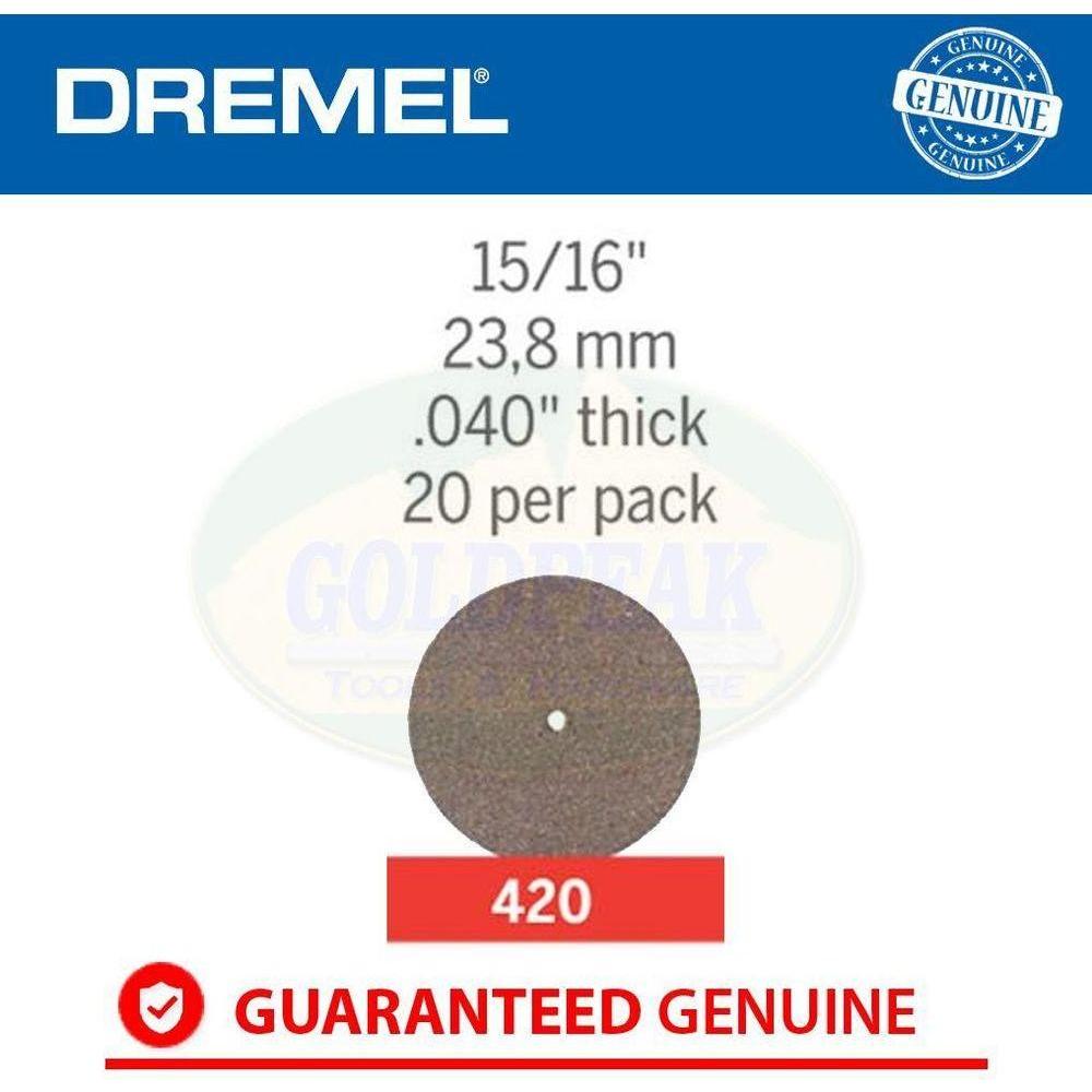 Dremel 420 Cut Off Wheel - Goldpeak Tools PH Dremel