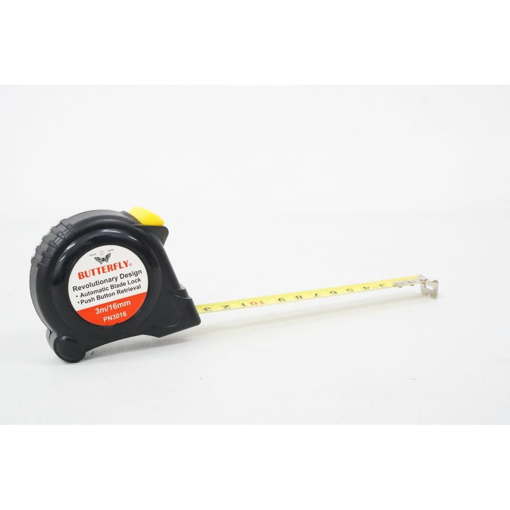 Butterfly Power Steel Tape Measure (Auto-Lock) | Butterfly by KHM Megatools Corp.