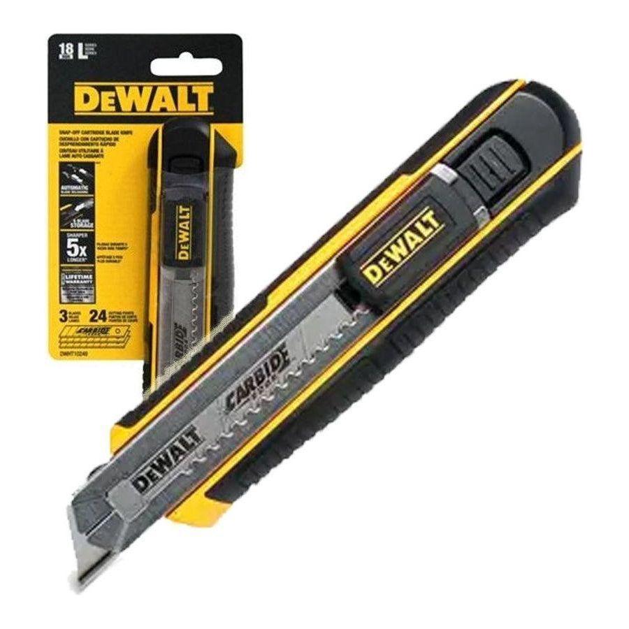 Dewalt DWHT10249‐30 Snap-off Knife Slider-Cartidge 18mm - KHM Megatools Corp.