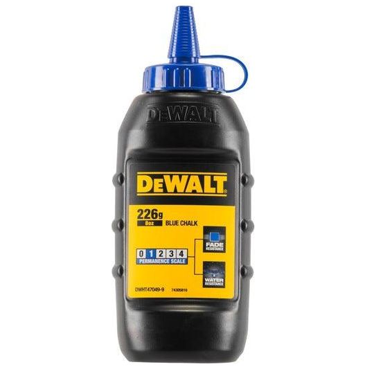 Dewalt DWHT47049‐9 Blue chalk Refill 226g - KHM Megatools Corp.