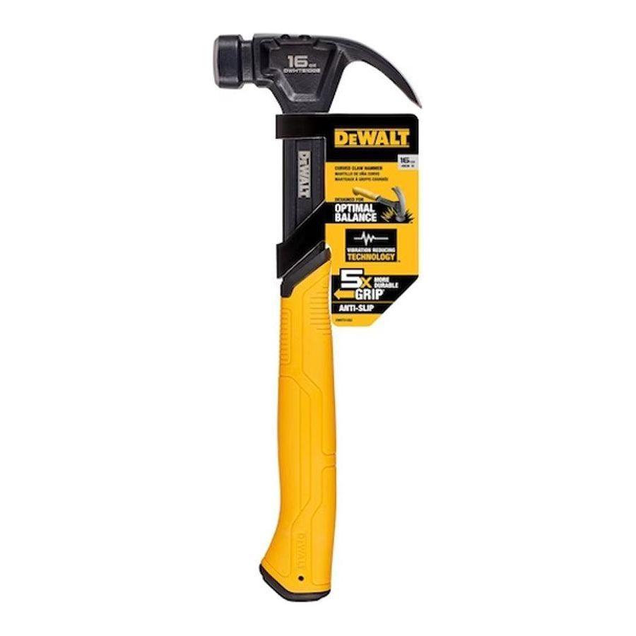 Dewalt DWHT51002 Curved Claw Steel Hammer 16oz - KHM Megatools Corp.