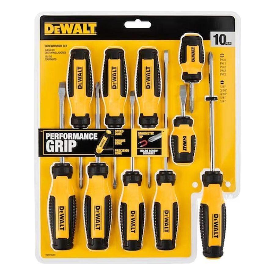 Dewalt DWHT65201 Screwdriver Set 10pcs - KHM Megatools Corp.