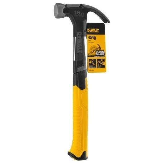 Dewalt DWHT51439‐0 Steel Curve Claw Hammer 16oz - KHM Megatools Corp.