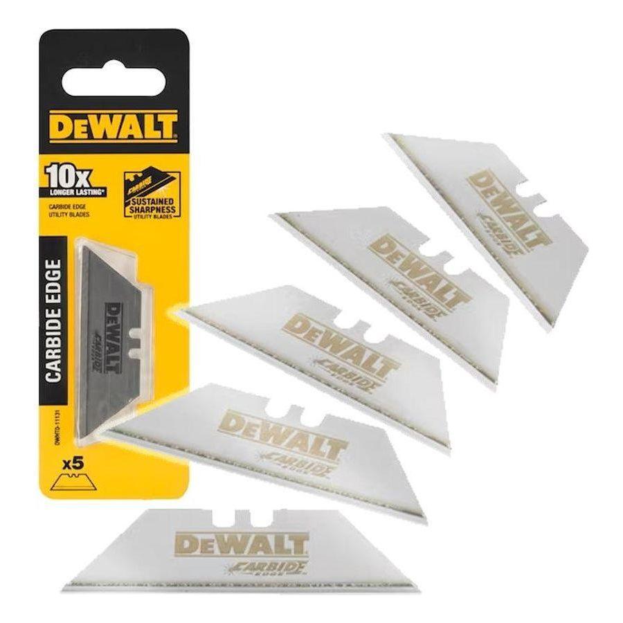 Dewalt DWHT0‐11131 Tungsten Carbide Utility Blades 5pcs - KHM Megatools Corp.