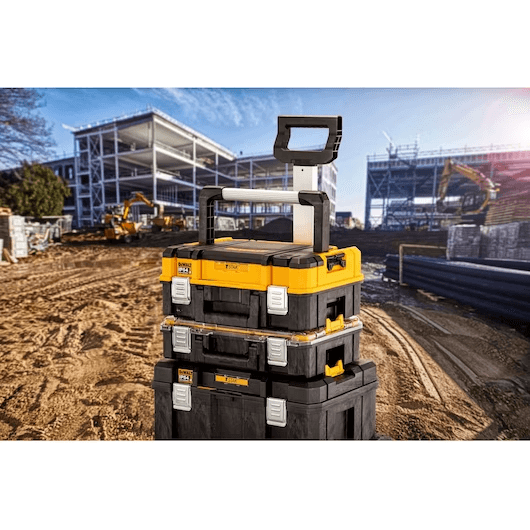 Dewalt DWST83344-1 Tool Box (Shallow) IP54 Top Organizer [TSTAK] - KHM Megatools Corp.