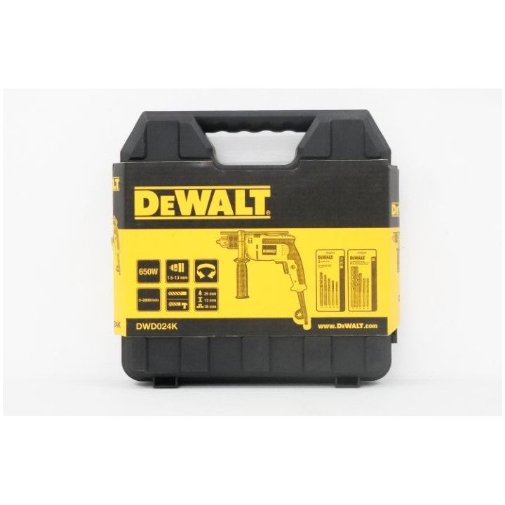 Dewalt DWD024 (DWD024K) Impact / Hammer Drill 13mm 650W
