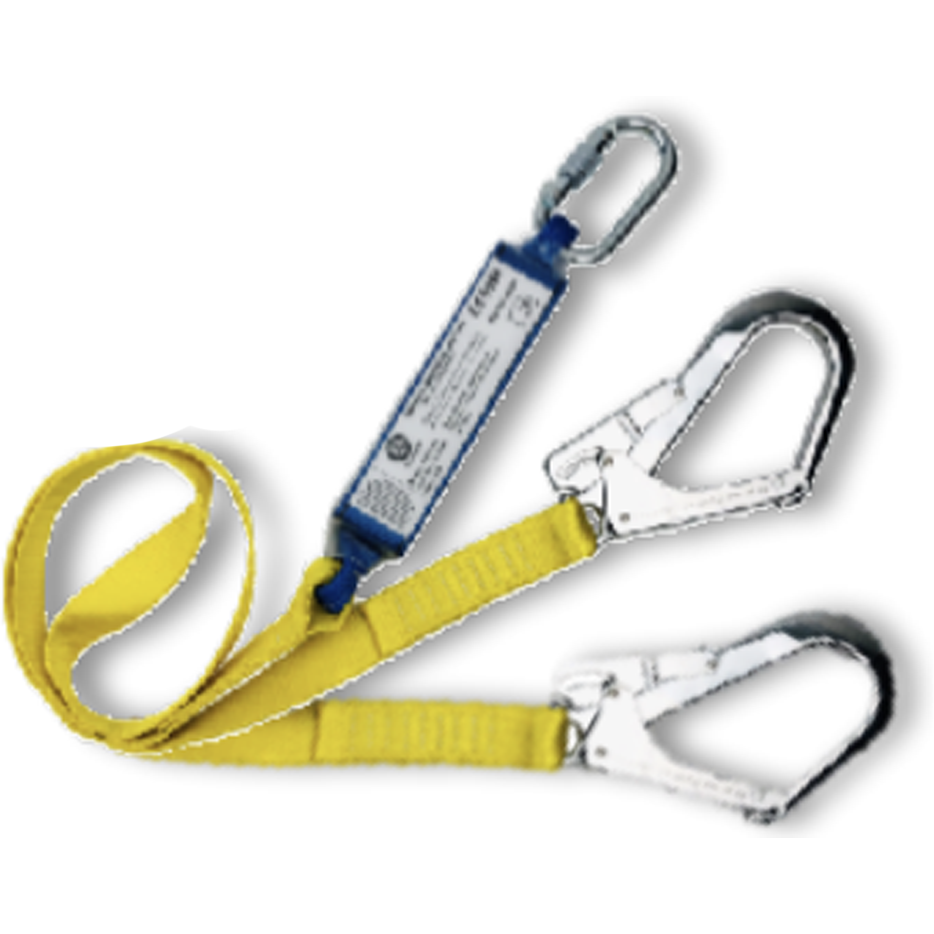 TL-Lift TE6106A Double Rope Safety Lanyard w/ Shock Absorber | TL-LIFT by KHM Megatools Corp.