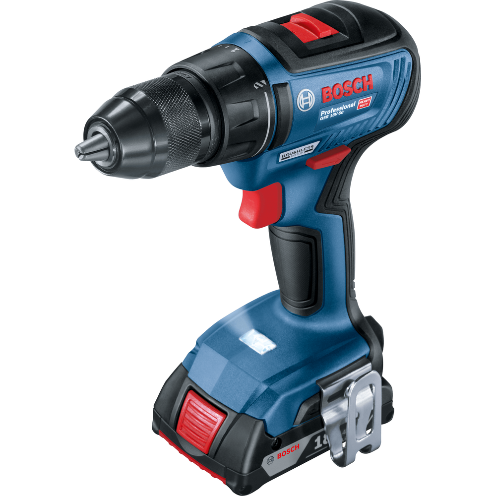 Bosch GSR 18V-50 Cordless Brushless Drill / Driver (Set) - Goldpeak Tools PH Bosch