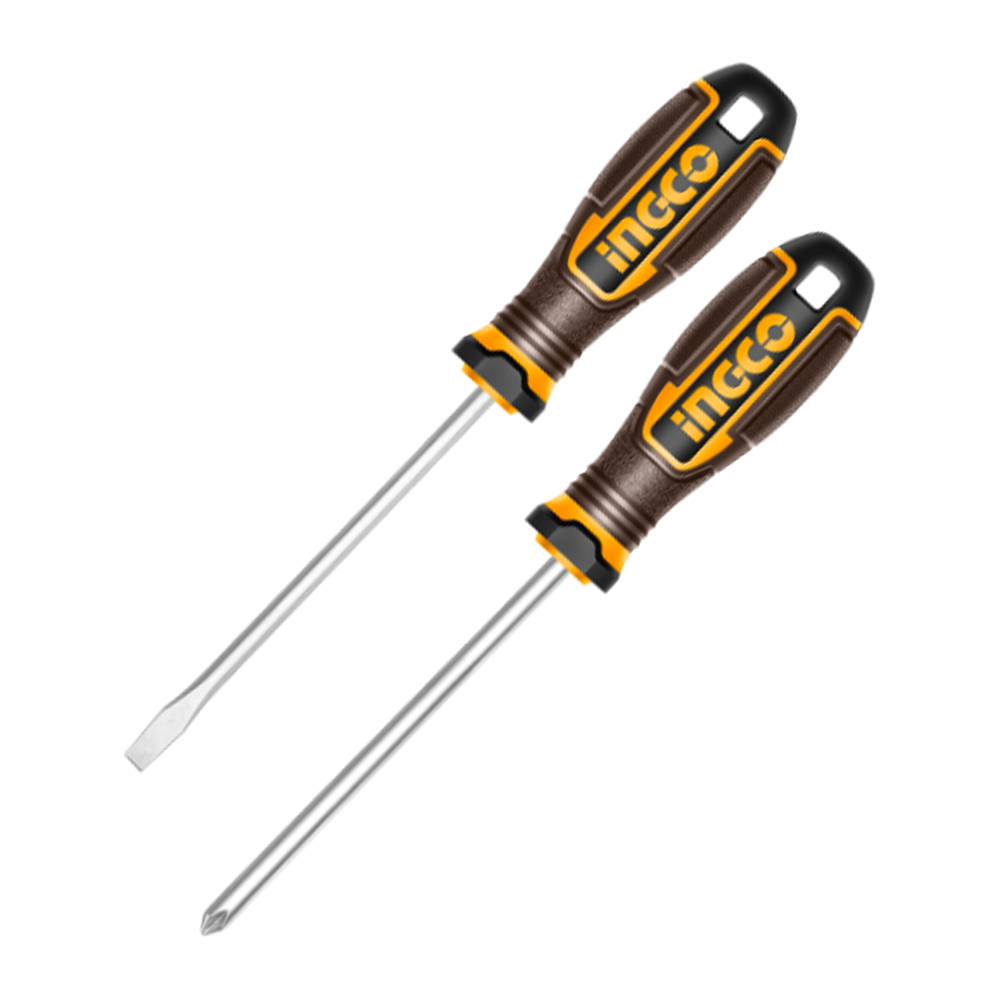 Ingco HKSDS0228 Screwdriver Set 2Pcs 125MM