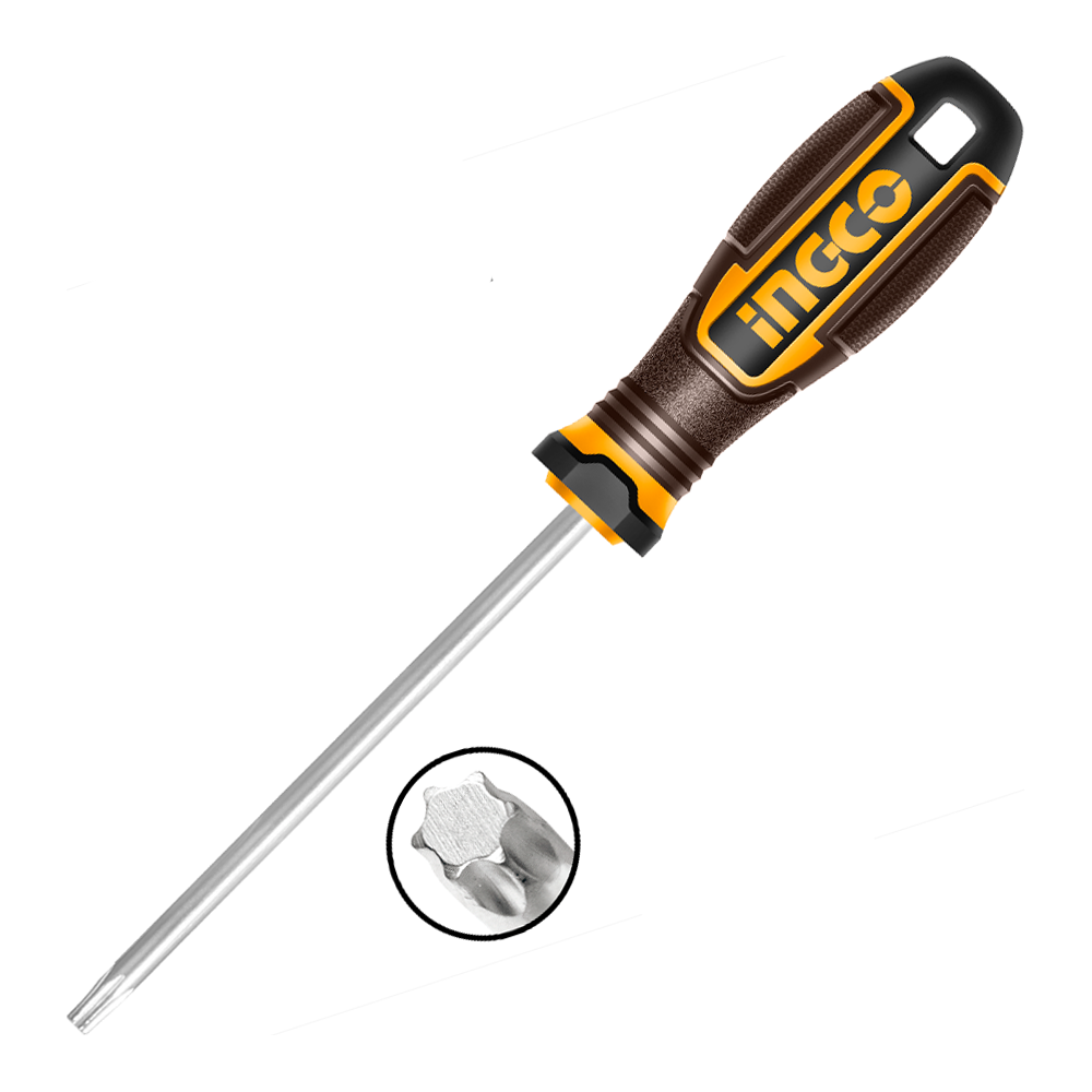 Ingco HSDX10100 Torx Screwdriver T10x100MM (Magnetic)