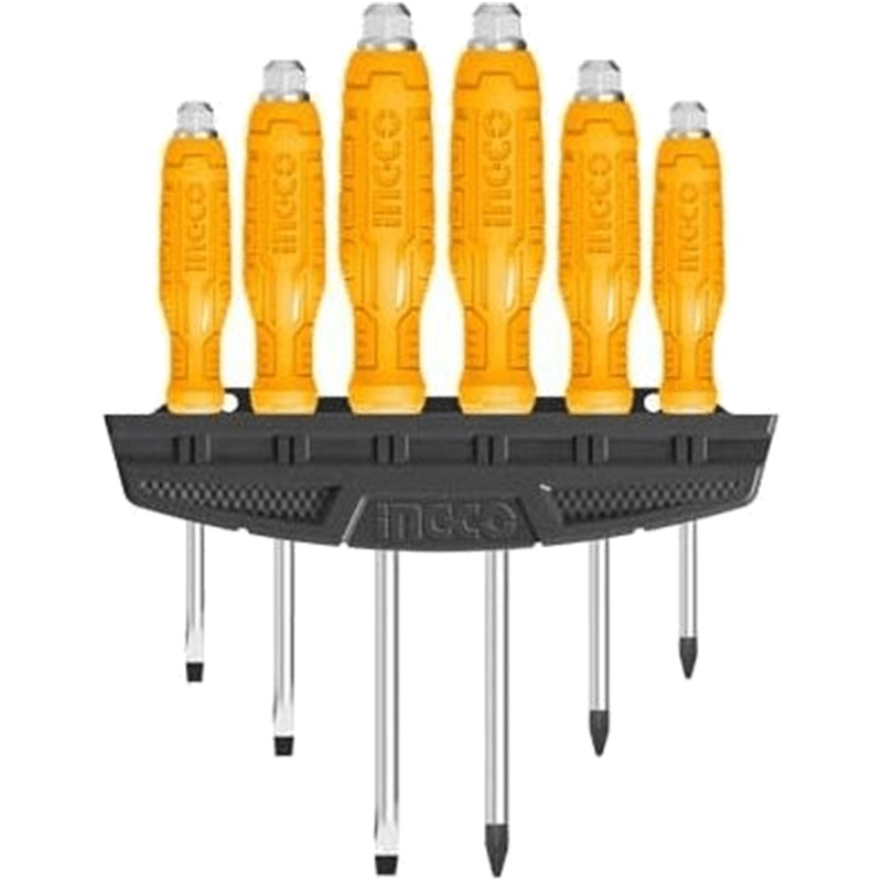 Ingco HSGTDC180601 6pcs Go Through Screwdriver Set - KHM Megatools Corp.