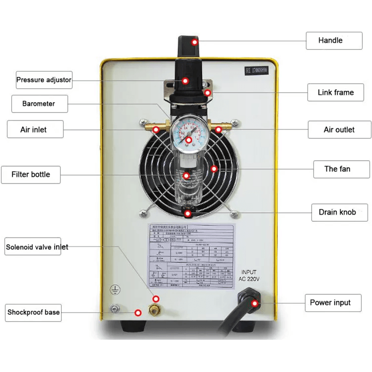 Rilon CT416 3-in-1 Multi Process Welding Machine (MMA/TIG/CUT) | Rilon by KHM Megatools Corp.