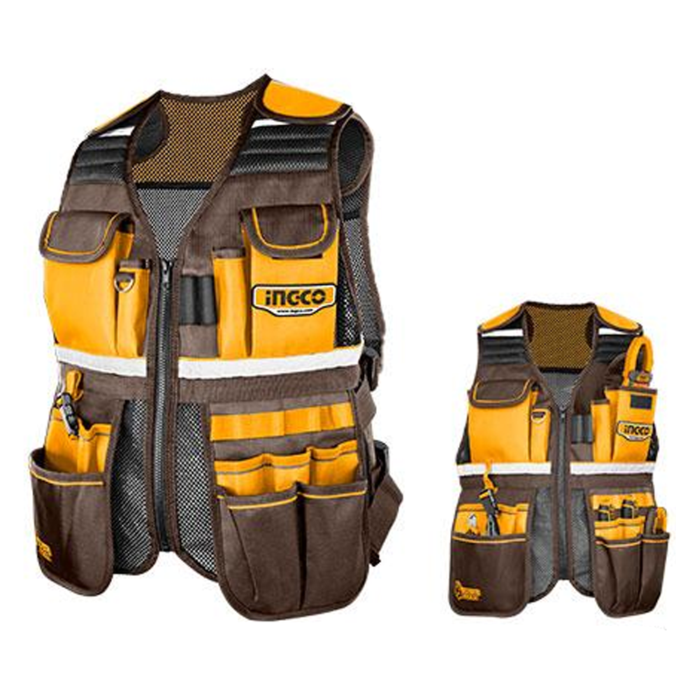 Ingco HTVT09028 Tool Vest 48x60x3CM