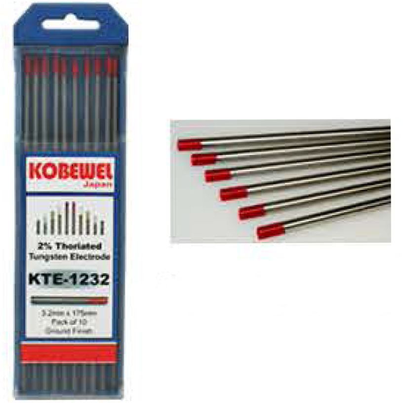 Kobewel Thoriated Tungsten Electrode 10Pcs