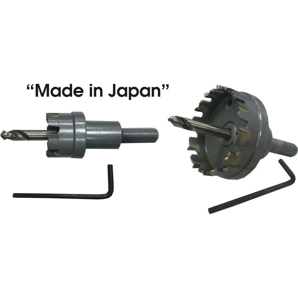 KS Japan Tungsten Carbide Tipped Hole saw (TCT) with Mandrel - Goldpeak Tools PH KS Japan