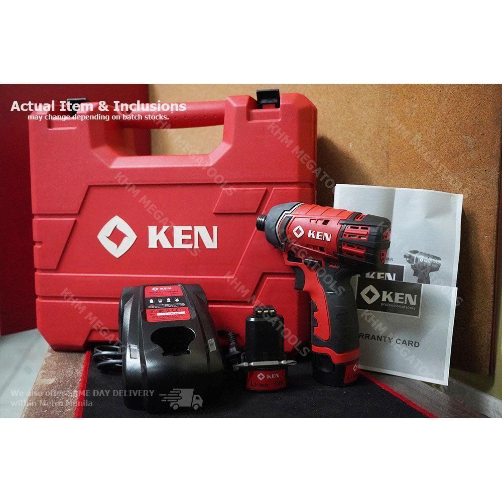 Ken BL6412D 12V Cordless Impact Driver Set - KHM Megatools Corp.