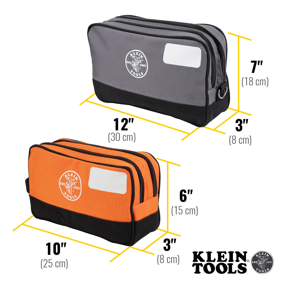 Klein 55578-4 Double Zipper Bag 2packs