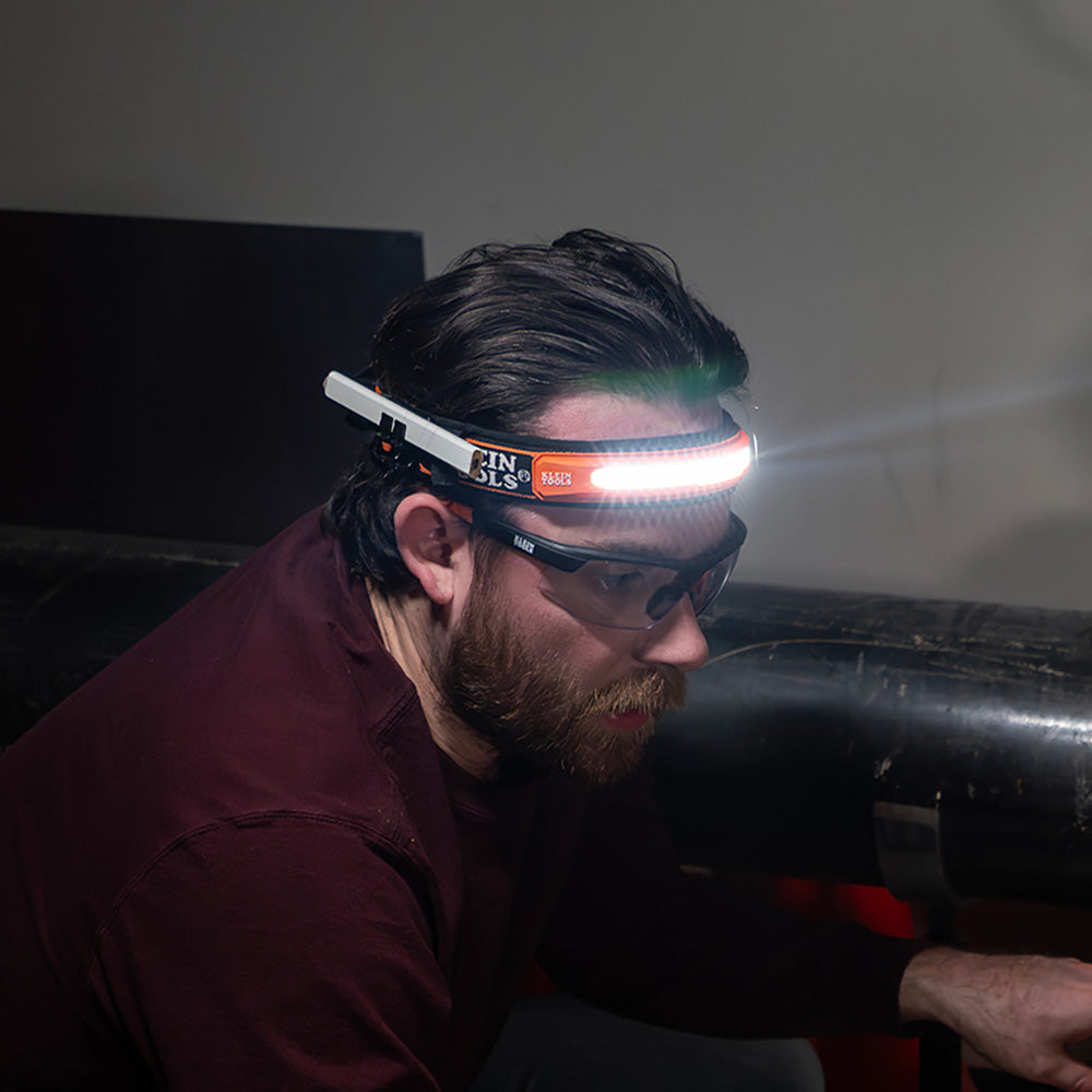Klein 56308 Wide Beam Headlamp w/ Strap