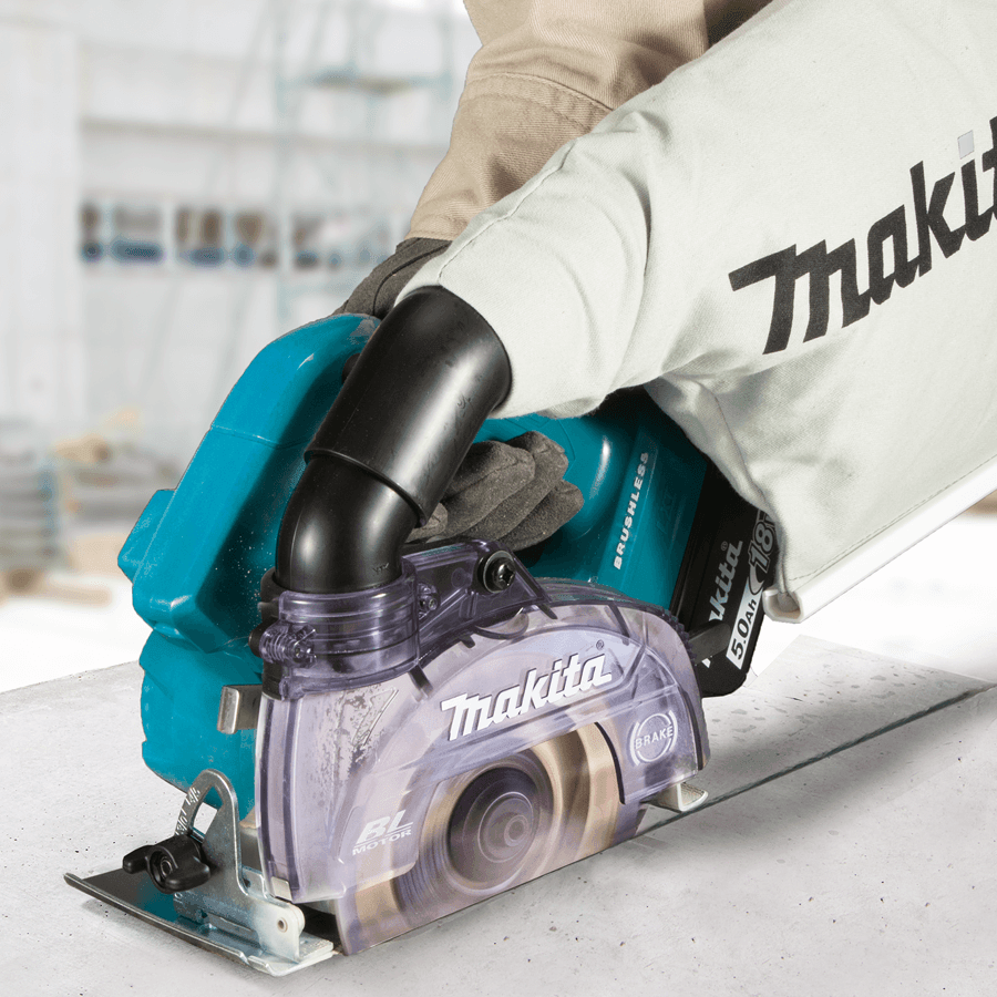 Makita DCC500Z 18V Cordless Concrete Cutter with Dust Extraction 5