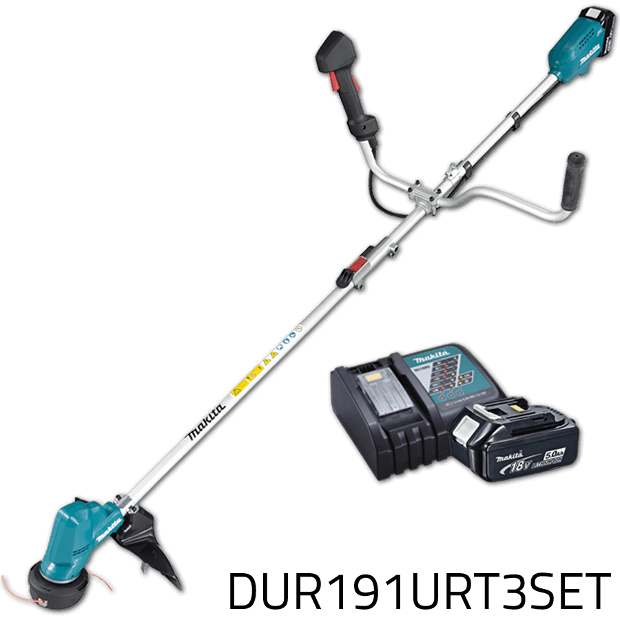 Makita DUR191URT3 18V Cordless Grass Trimmer, Bike Handle (LXT) [Kit] - KHM Megatools Corp.