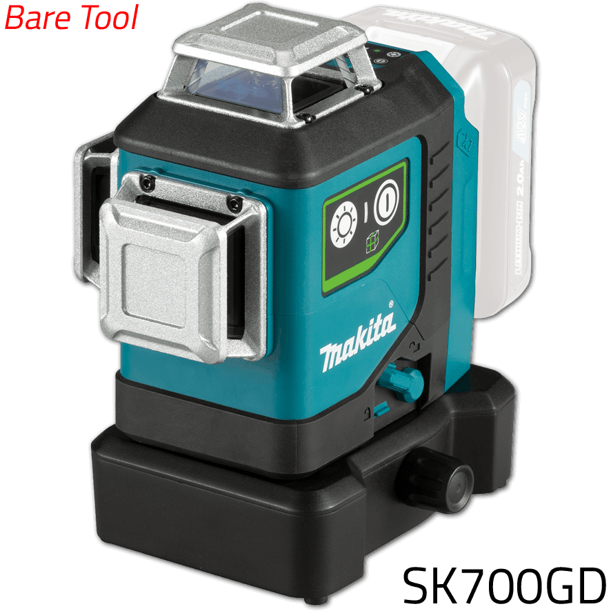 Makita SK700GD 12V Cordless Line Laser Level CXT (Green Laser) [Bare] | Makita by KHM Megatools Corp.