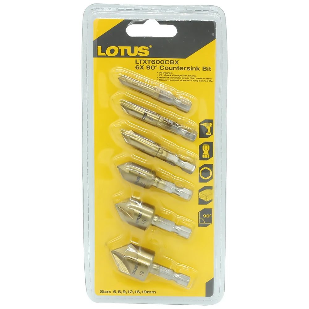 Lotus LTXT600CBX Countersink Bit 90º