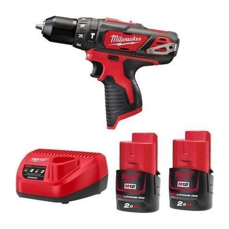 Milwaukee M12BPD-202C Cordless Hammer Drill Set - Goldpeak Tools PH Milwaukee