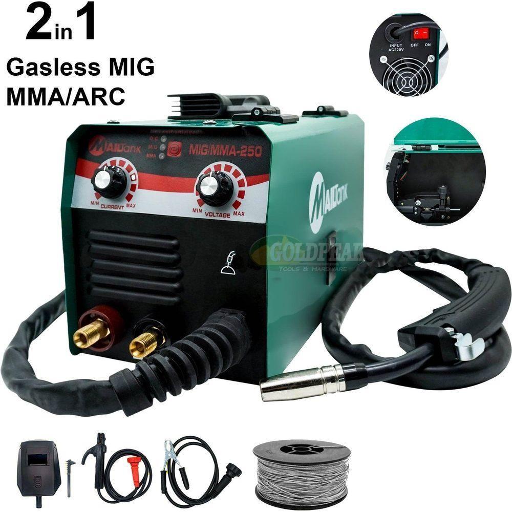 Mailtank SH-197 2in1 Gasless MIG/MMA 250 DC Inverter Welding Machine - Goldpeak Tools PH Mailtank