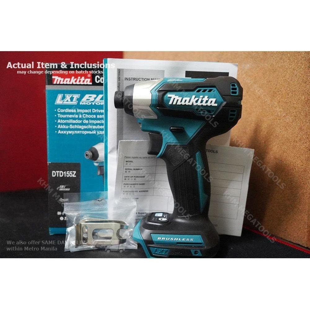 Makita DTD155Z Cordless Impact Driver (LXT Series) [Bare] - KHM Megatools Corp.