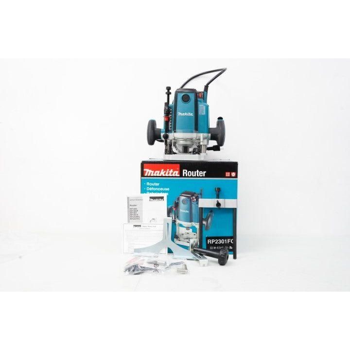 Makita RP2301FC Plunge Router (Variable Speed) [1/4&1/2