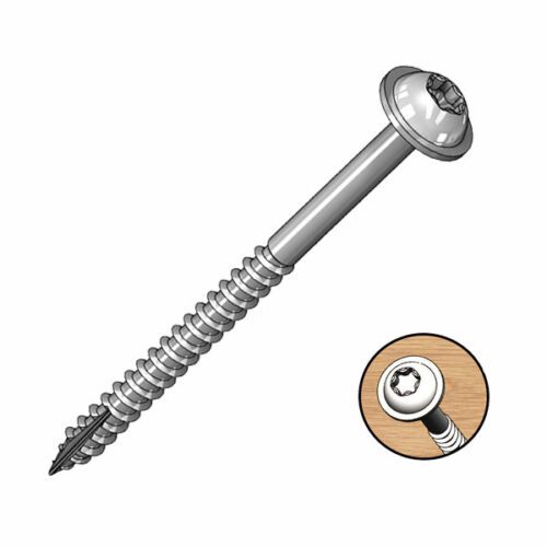 Milescraft Pocket Screws T-20 Torx Head