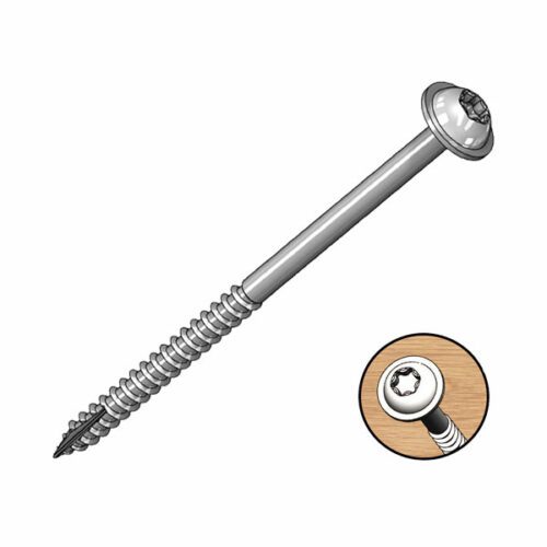 Milescraft Pocket Screws T-20 Torx Head