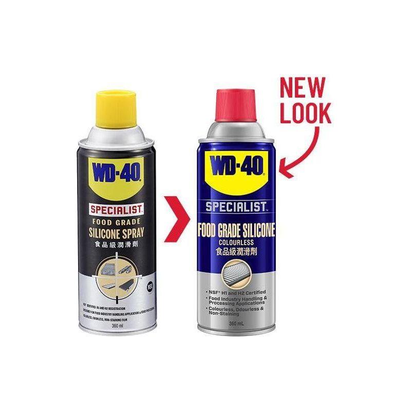 WD-40 Specialist Food Grade Silicone 360ml (WDSPLFG360) - KHM Megatools Corp.