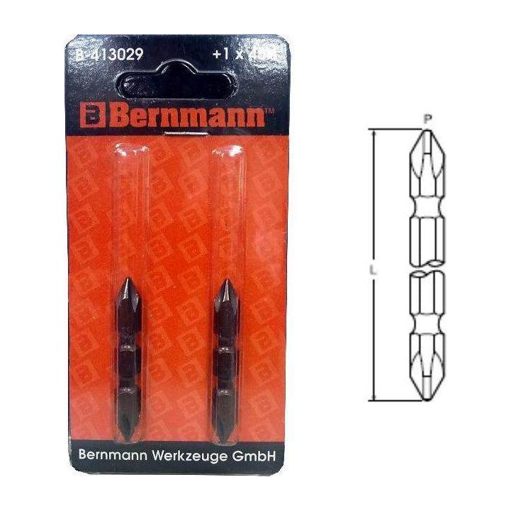 Bernmann Cross Point Double End Philips Screwdriver Bit (1/4