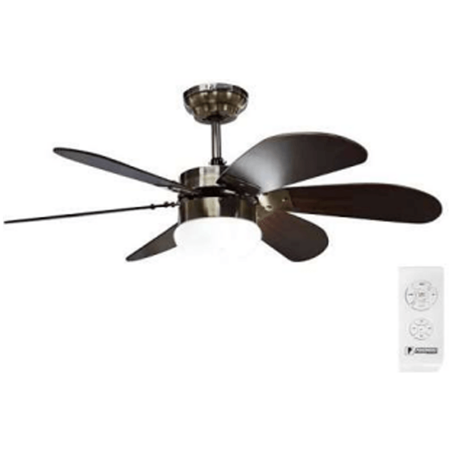 Powerhouse PH-TCF-36BRWN Turbo Wooden Ceiling Fan AC Motor 36