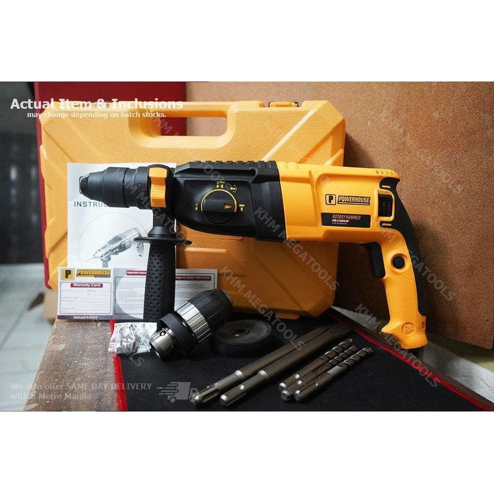 Powerhouse PHB-2-26-DFR-HD SDS-plus Rotary Hammer - KHM Megatools Corp.