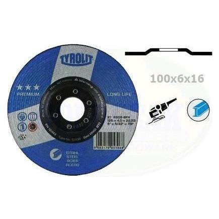 Tyrolit PREMIUM Depressed Center Grinding Wheel 4