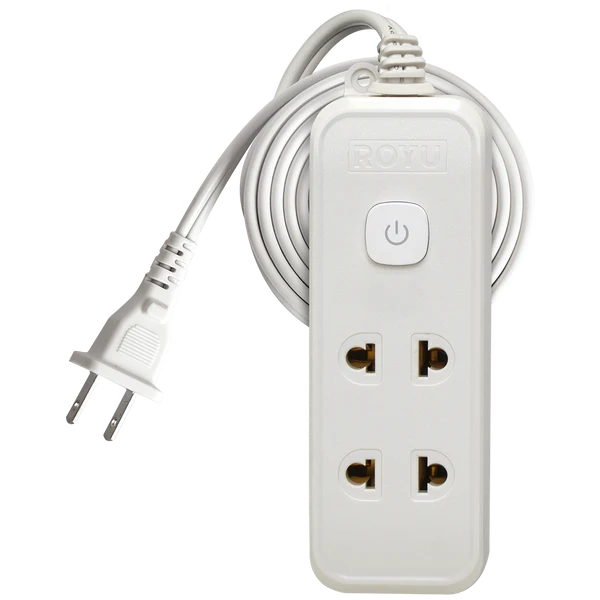 Royu REDEC133-3 ( 2+1 Gang ) Push Button Switch with Light Indicator | Royu by KHM Megatools Corp.